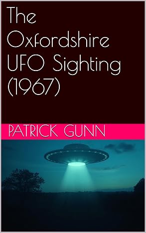The Oxfordshire UFO Sighting (1967) eBook cover